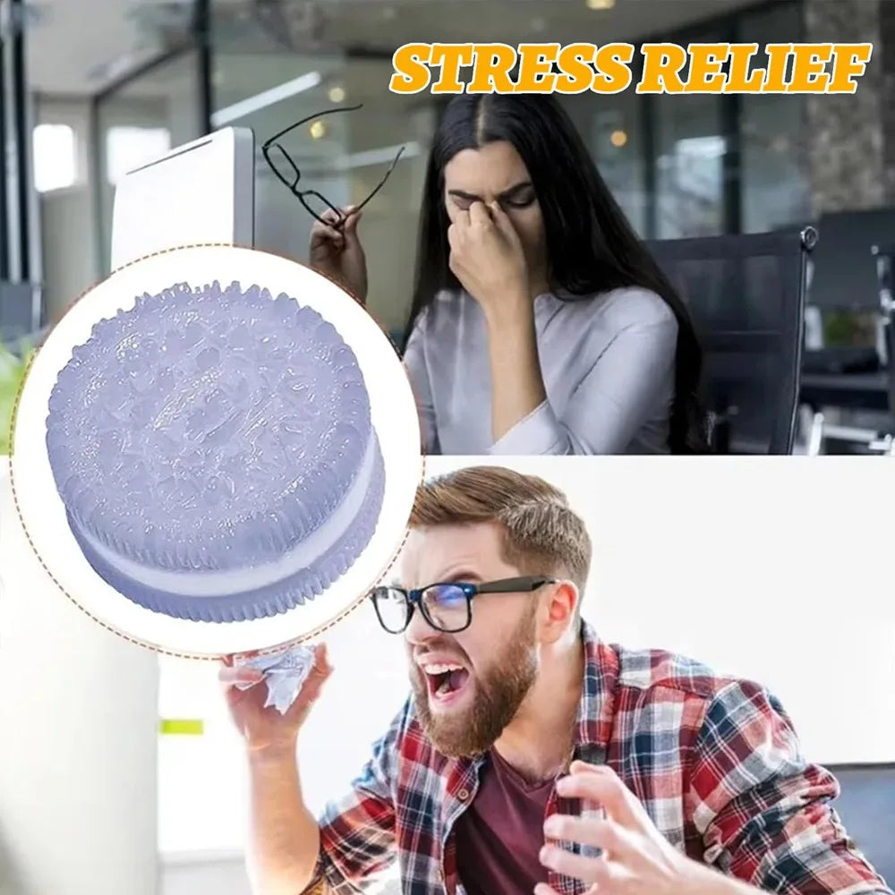 Handmade Soft Table Cookie Squishy Cute Stress Relief Silicone Squishy Toy Mochi Taba Squishy New Fidget Toy Pinching Toy