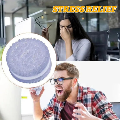 Handmade Soft Table Cookie Squishy Cute Stress Relief Silicone Squishy Toy Mochi Taba Squishy New Fidget Toy Pinching Toy